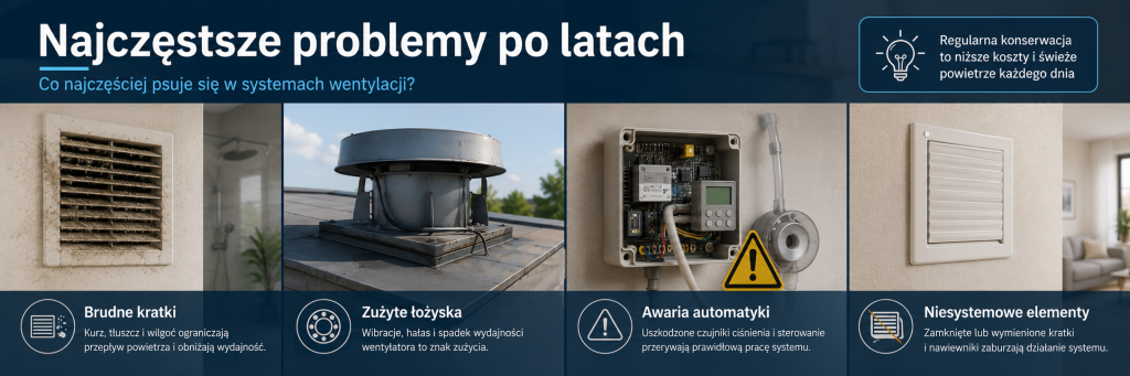 Wentylacja higrosterowana – jak działa i jakie problemy pojawiają się po latach eksploatacji?