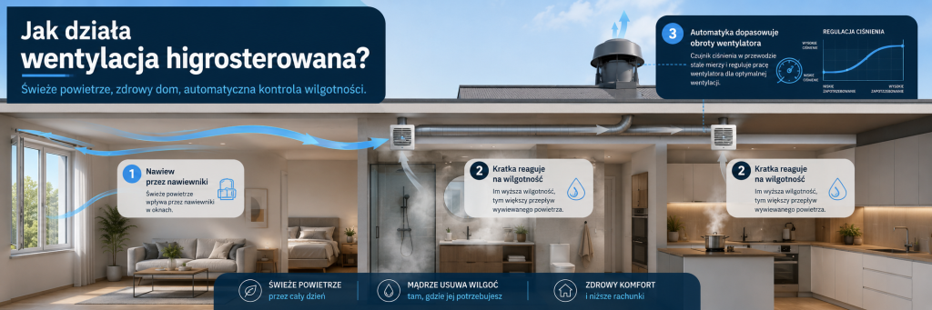 Wentylacja higrosterowana – jak działa i jakie problemy pojawiają się po latach eksploatacji?