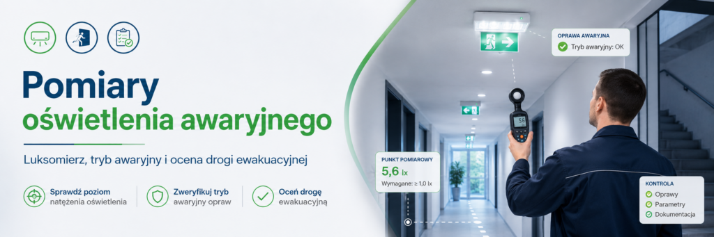 Przegląd oświetlenia awaryjnego i ewakuacyjnego – obowiązki zarządcy budynku