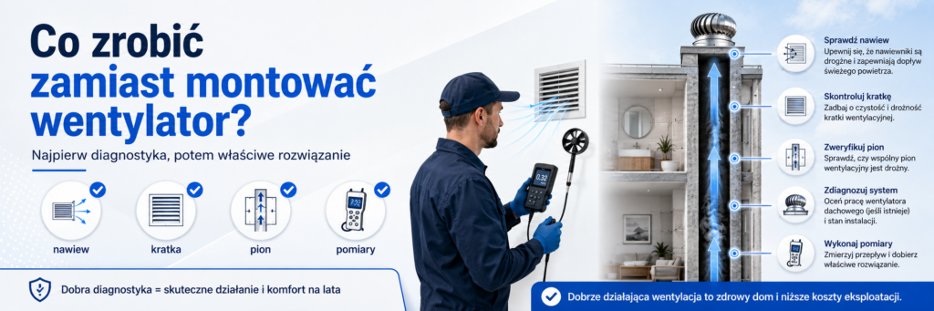 co robić zamiast wentylatora