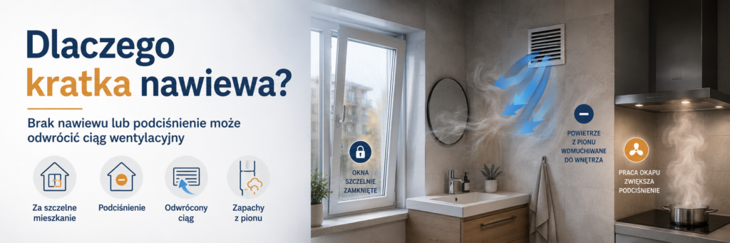 dlaczego kratka nawiewna