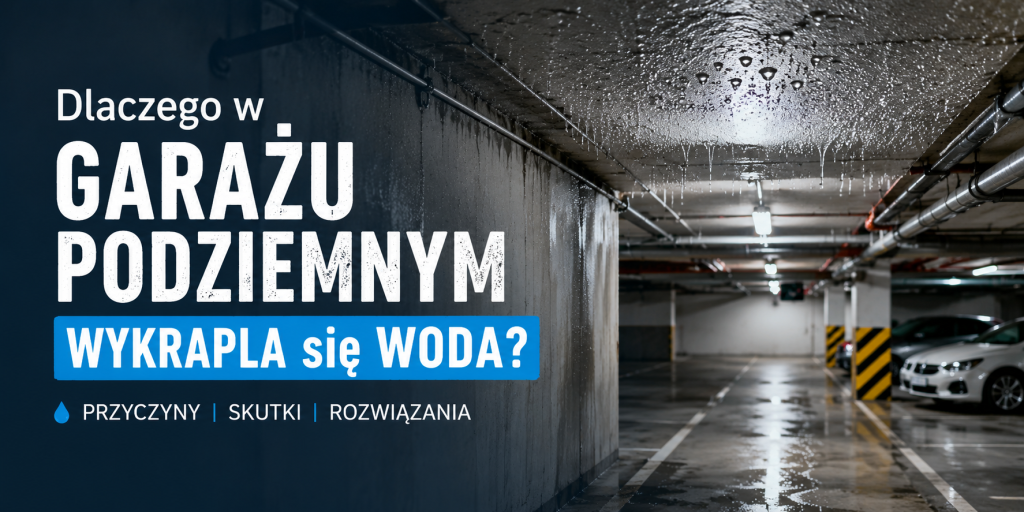 dlaczego w garażu wykrapla się woda