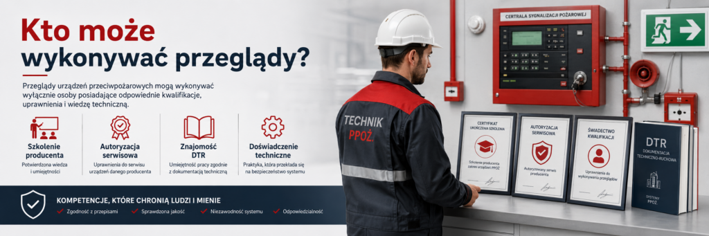 kto może wykonywać przeglady ppoz