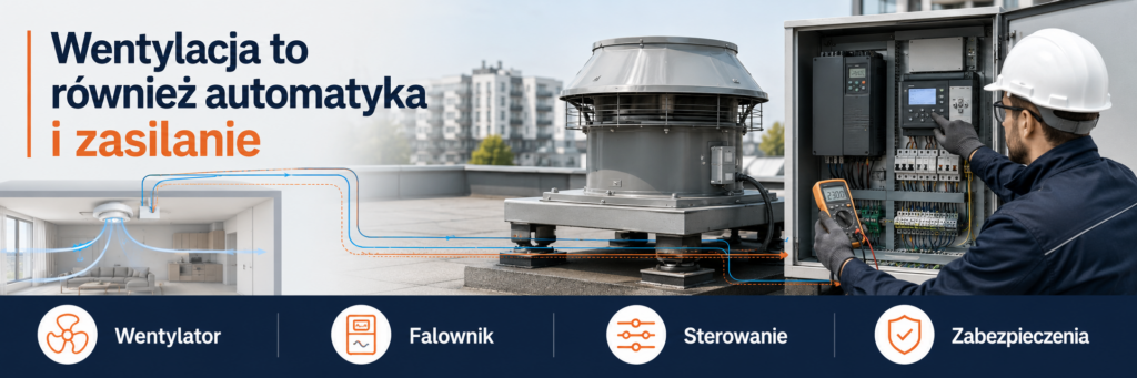 Automatyka i sterowanie instalacją wentylacyjną